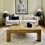 Rodolfo Dubarry Brass Coffee Table 