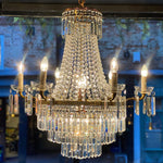 Rare Vintage French Crystal Chandelier