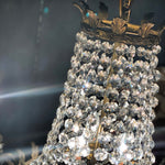 Vintage French Crystal Chandelier