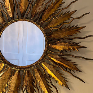 Vintage Sunburst Mirrors