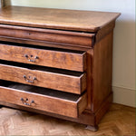 Solid Oak Antique French Commode