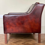 Mid Century Danish Leather Armchair