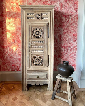 19th Century French Sandblasted Oak Wardbrobe/Cupboards